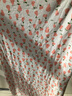 红豆女童睡裙纯棉春夏季薄款家居服儿童短袖套头睡衣A类Q3306白色165 实拍图