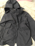 帕托瓦三合一冲锋衣男士夹克户外加绒登山服情侣外套男女黑色XL 实拍图