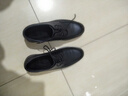 红蜻蜓男棉鞋商务圆头休闲鞋正装皮鞋男德比鞋WTA5712黑色加绒38 实拍图
