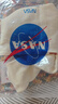 NASA MARVEL针织衫秋冬季百搭休闲圆领潮流毛衣保暖情侣针织衫上衣 橘色 4XL 实拍图