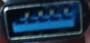 雨硕Type-c安卓otg手机U盘转换器usb3.0转接线转连接转接头分线器 Type-cOTG金属带灯3.0*E50黑色 实拍图