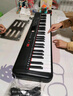 贝琪电子琴88键成人儿童6-12岁便携新手入门幼师学生初学者电子钢琴 B133【经典款】61键-星黛紫 套餐一：标配 实拍图