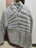 迪卡侬（DECATHLON）短款羽绒服轻薄薄外套户外运动保暖内胆排骨羽绒服TREK100 男款-冰川灰-立领 2XL 实拍图