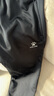 卡尔美（KELME）加绒保暖长裤男秋冬足球收腿训练裤加厚运动裤 黑色 XL 180 实拍图