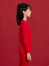 红豆儿童内衣套装纯棉男女童秋衣裤本命年鸿运红色新年招福M1388 160 实拍图