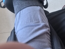 蕉内热皮301+保暖裤男女士秋裤抗菌发热抗静电修身打底裤秋冬季内衣 【男士】铂灰 XXL 实拍图