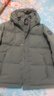 京东京造羽绒服男鸭绒加厚防寒工装面包服短款冬季外套衣服 橄榄绿 L 实拍图
