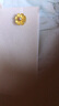 周生生黄金耳钉一对 足金幸福格桑花珍珠耳饰耳环女结婚三金89694E定价 实拍图