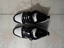 彪马（PUMA）男女同款经典休闲透气复古百搭潮流板鞋 REBOUND 370539 黑色-白-01 36 实拍图