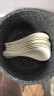 LICHEN 景德镇纯白陶瓷汤勺 骨瓷勺子  时尚创意勺 小马戈小汤勺2个 纯白 实拍图
