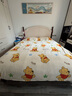名创优品（MINISO）牛奶绒四件套床上用品加绒被套200x230cm加厚夹棉床笠款1.5米床 实拍图