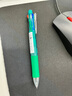 斑马牌（ZEBRA）五合一多色笔（0.7mm四色圆珠笔+0.5mm自动铅笔）黑蓝红绿学生商务办公签字笔B4SA1 绿色杆 实拍图