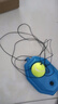 匹克网球拍大学生单人套装成人初学者带线回弹训练器专业碳铝一体网拍 新手推荐 -蓝色 （网球礼包） 实拍图