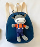 迪士尼（Disney）儿童婴幼儿园1-3岁2小书包宝宝男女孩背包迷你卡通小熊双肩包包潮 小牛蓝色 实拍图