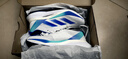 阿迪达斯（adidas）男鞋 ADIZERO ADIOS PRO 4 轻便透湿排汗缓震竞速马拉松碳柱跑鞋 JR1251/闪光蓝/亮柠檬黄/浅薄荷色 42 实拍图