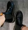 马丁（DR.MARTENS）1460 Smooth夏季经典百搭光面皮黑色马丁靴 黑色 43 实拍图