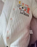翘脚鸭婴儿衣服新生儿连体衣纯棉秋冬季保暖夹棉春秋款贴身满月宝宝睡衣 橘色小考拉【2件套】（保暖款） 66cm （建议3-6个月） 实拍图