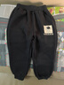 真维斯男童裤子加绒2025儿童运动裤秋冬中大童宽松长裤冬装男孩保暖棉裤 实拍图