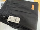 回力休闲裤男冬季加绒加厚裤子男保暖舒适百搭直筒裤男黑色33/3XL 实拍图