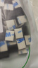 毕亚兹 线卡理线器 内径11mm自粘扁平线固定器走线神器网线电线卡扣 桌面收纳线扣线卡子黑色 100个装 实拍图