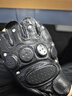 MUXIWEIER羊皮半指手套男士骑行开车摩托车户外运动战术训练防滑真皮手套 实拍图
