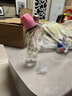 M&M弧形玻璃奶瓶 防胀气新生婴儿奶瓶 小宝宝喝水标准口径奶瓶MM奶瓶 森林款 240ml 【S号+SS号奶嘴】 实拍图