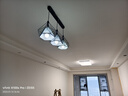雷士（NVC） 餐厅灯 北欧灯具 铁艺吧台餐吊灯 工业风现代简约创意灯具餐厅灯 北欧3头餐吊灯【带5瓦白光光源】 实拍图