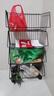 华莱德橱房置物架落地多层可移动家用推车水果蔬菜篮子零食架玩具收纳架 大号4层带轮 实拍图
