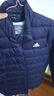 adidas 600蓬休闲修身保暖立领鸭绒羽绒服男装阿迪达斯官方轻运动   传奇墨水蓝（推荐选大一码）   M 实拍图