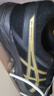 亚瑟士ASICS男鞋缓冲透气跑步鞋运动鞋网面回弹跑鞋GEL-CONTEND 4 黑色/金色 44 实拍图