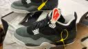 Jordan男子休闲鞋乔丹AJ4 JORDAN 4中帮运动鞋FQ8138-002黑白43 实拍图