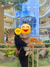 巴拉巴拉童装宝宝羽绒服保暖婴儿外套儿童冬季两件套萌趣男童女童 奶白10501 100cm 实拍图