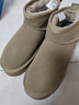 回力女鞋雪地靴女冬季加绒保暖棉鞋厚底休闲短靴女 实拍图