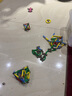 智邦（ZBOND TOY）磁力棒百变拼装积木男孩女孩动脑儿童智力巴克磁性吸铁石创意玩具 【糖果色】522件套+桶装 实拍图