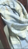 慕琼（MUQIONG）显白2024新款围巾女秋冬季韩版百搭高级格子披肩情侣围脖男保暖 海盐蓝[百搭热卖款] 实拍图