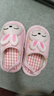 土豆屋儿童拖鞋宝宝女童居家棉拖鞋男童小童防滑婴儿小孩地板鞋室内鞋 粉红兔子 24 内长14cm 170码 脚长13-13.5cm 实拍图