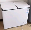 海尔（Haier）179/213/215/216升双温双箱商用家用冰柜 冷藏柜冷冻柜小冰柜家用商用小型冰箱大容量冷柜以旧换新 蝶型门FCD-216LHSD 216L 实拍图