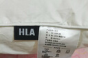 海澜之家（HLA）全棉枕头枕芯 五星级酒店高弹枕头 可水洗枕纤维软枕芯48*74cm 舒适全棉低枕：一只装 实拍图