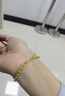 金至尊（3D-GOLD)黄金手链花期INS风叠戴双层链999足金送女友老婆生日礼物计价 金重9.93克（配珠宝礼盒） 实拍图