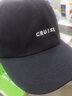 【款式超多】洋气帽网红ins英文字母刺绣鸭舌帽清新棒球日系简约 cruise  黑色  字母款 实拍图