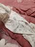 sohiwoo春夏款孕妇月子服哺乳睡衣孕妇睡衣产妇哺乳怀孕期产后家居服女 180G紫色小兔【月子服】带哺乳口 M 实拍图