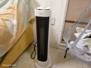 美的（Midea）取暖器 暖风机家用 恒温电暖器 电暖气片 电热烤火炉 立式无极调温节能省电摇头速热双档热风机 纯白 【立式入门 性价比优选 超级单品】机械式 实拍图