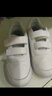 adidas阿迪达斯童鞋儿童休闲鞋春夏男童女童魔术贴运动鞋小白鞋GW1987 实拍图