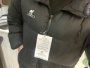 骆驼火山羽绒服男女款城市轻户外加厚防寒面包服冬季外套 黑色 L 实拍图