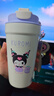 杯具熊（BEDDYBEAR）双饮保温杯女高颜值水杯咖啡杯吸管杯车载学生杯子500ml酷洛米 实拍图