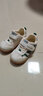泰兰尼斯秋季童鞋女宝宝学步鞋软底机能鞋婴儿鞋子男童透气面包鞋白绿25码 实拍图