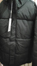 罗蒙（ROMON）棉服男秋冬大码棉袄子保暖加厚寒面包服棉衣宽松外套 黑色 2XL  实拍图