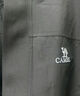 骆驼（CAMEL）冲锋衣防风三合一可拆两件套登山服119AX冰晶灰色/黑色,男女款S 实拍图