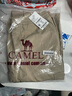 骆驼（CAMEL）休闲户外登山裤男防泼水直筒工装裤 J14CA6L6645 卡其 M 实拍图