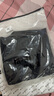 每时休闲裤女春秋季宽松时尚显瘦直筒女裤阔腿长裤子女8317黑4XL 实拍图